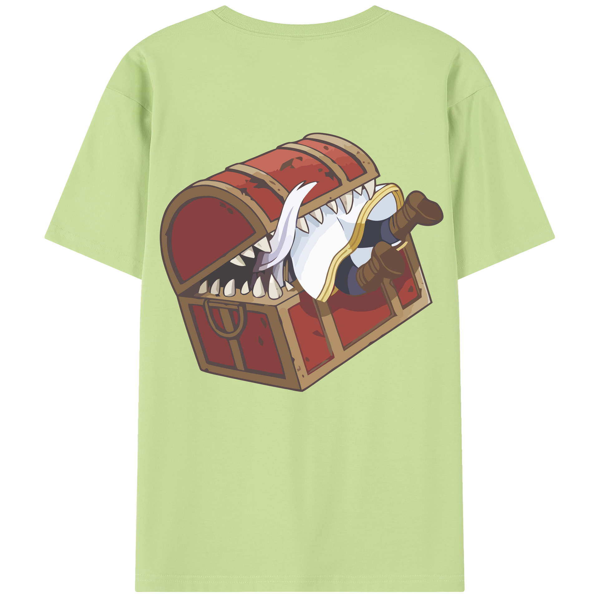 （画像用） 葬送のフリーレン Frieren 綿100％半袖Tシャツ（背面プリント）